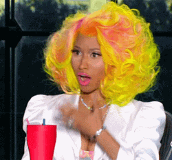 Omg Amazed Nicki Minaj Meme GIF