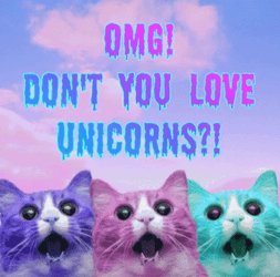 Omg Don't You Love Pink Fluffy Unicorns Dancing On Rainbows GIF