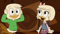 Omg Its Happening Louie Duck Duck Tales GIF