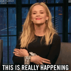 Omg Its Happening Reese Witherspoon GIF