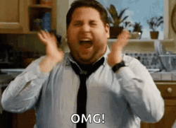 Omg Jonah Hill Screaming Meme GIF