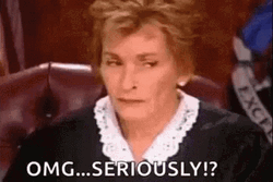 Omg Judge Judy Face Palm Meme GIF