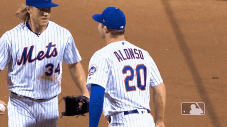 Omg Mets Pete Alonso Chest Bump GIF