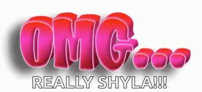 OMG Really Shyla Logo GIF
