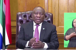 Omicron Variant Cyril Ramaphosa South Africa GIF