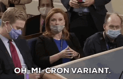  Omicron Variant  Face Mask GIF