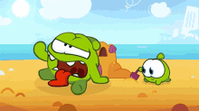 Omnom Exhausted Tongue Out Hot Weather GIF