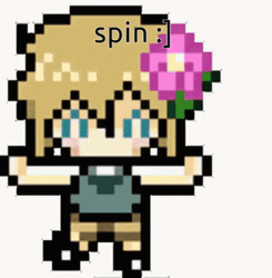 Omori Basil Spinning Explosion GIF