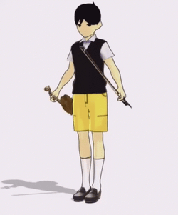 Omori Boy Swaying Fortnite Default Dance GIF