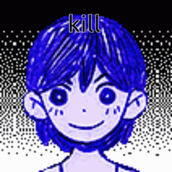 Omori Kel Killer Face GIF