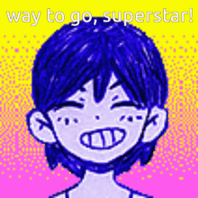 Omori Way To Go Superstar  GIF