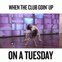 On A Tuesday Mother And Daughter Dancing GIF