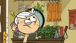 On Hold The Loud House Lincoln Waiting GIF