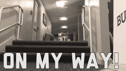 On My Way Pug Dog Running GIF