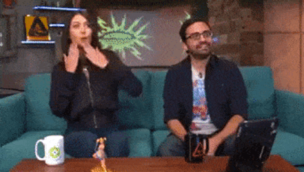 On Screen Partner Happy Dance Meme GIF