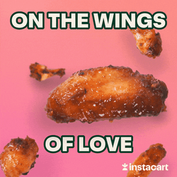 On The Chicken Wing Of Love GIF