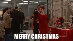 Once A Year Christmas Party GIF