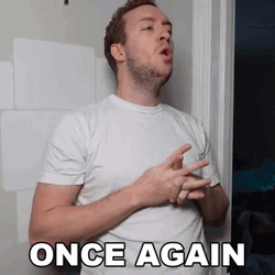 Once Again Aggressive GIF