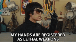 Once Upon A Time In Hollywood Bruce Lee GIF