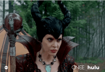 Once Upon A Time Maleficent Using Staff GIF