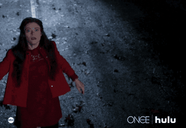 Once Upon A Time Ruby Running Away GIF
