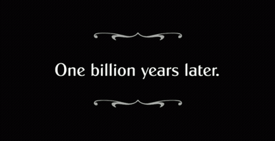 One Billion Years Later Black Background GIF
