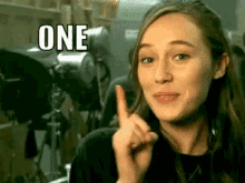 One More Day Alicia Clark Point Finger Meme GIF