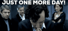 One More Day Sherlock Holmes Benedict Cumberbatch GIF