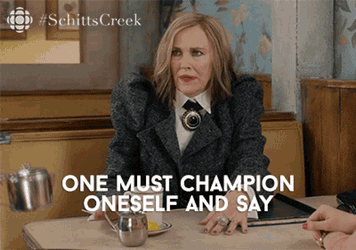 One Must Champion Oneself And Say I Am Ready For This GIF