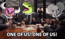 One Of Us Wild Animals Meme GIF
