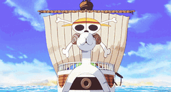 One Piece Boat Sailing