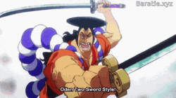One Piece Kozuki Oden Habakiri Anime Sword GIF