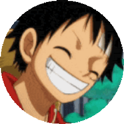 One Piece Luffy Sticker GIF