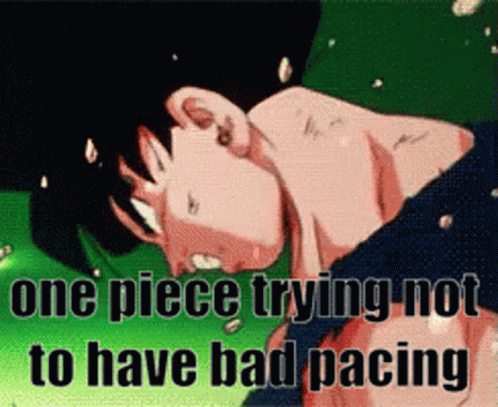 One Piece Man Trying Not To Have Bad Pacing GIF