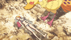 One Piece Nami Sleeping Waking Time GIF