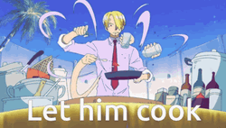One Piece Sanji Let Him Cook GIF