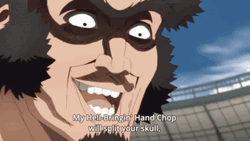 One Punch Man Don't Touch GIF