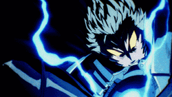 One Punch Man Genos Palm Cannon GIF