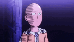 One Punch Man Saitama Ok GIF