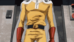 One Punch Man Saitama Pleasure GIF