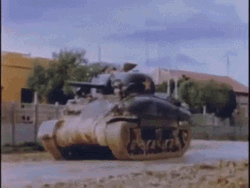 One Star Tank Driving GIF