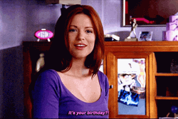 One Tree Hill Rachel Gatina Its Your Birthday GIF