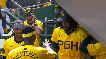 Oneil Cruz Hand Five Celebration GIF