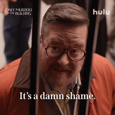 Only Murders In The Building Man With Glasses GIF