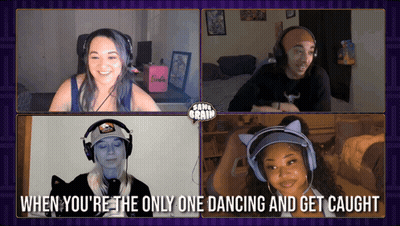 Only One Dancing Gets Caught GIF