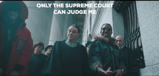 Only Supreme Court Can Judge Me GIF