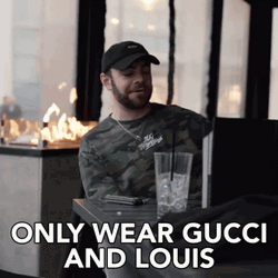 Only Wear Gucci And Louis