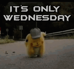 Only Wednesday Pikachu