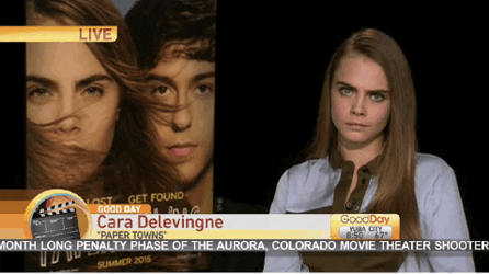 Ooh Cara Delevingne Interview GIF