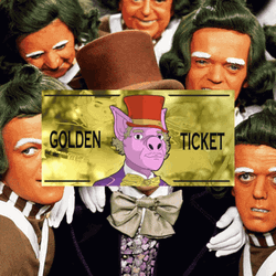 Oompa Loompas With Golden Ticket GIF